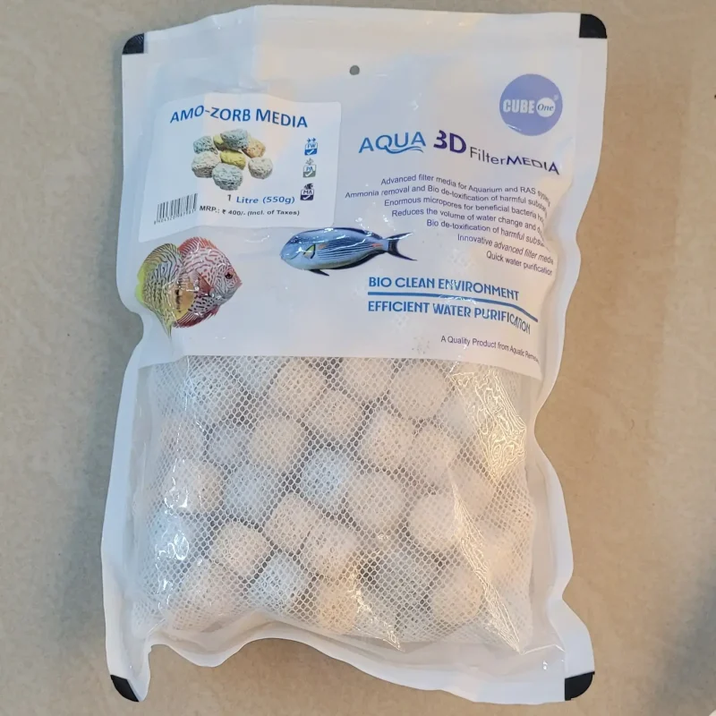 3D Amo-Zorb Media - 1 litre  550gms-