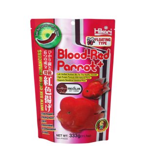 Hikari Blood Red Parrot+ Floating Medium | 333 gms-