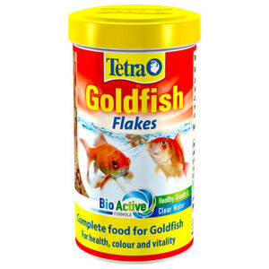 Tetra Goldfish Flakes | Long Floating and then Slowly Sinking | 52gm-