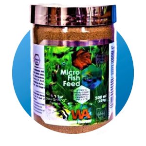 WA Micro Pellet Young Adult Fish Feed | 500ml (220g)-